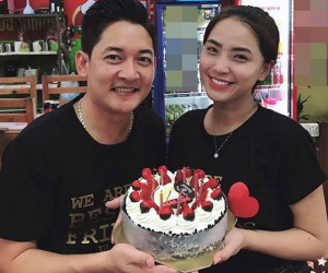 Thành Đạt chúc mừng sinh nhật Hải Băng 'sến' hơn tỏ tình: 'Cảm ơn em đã dừng lại ở cuộc đời anh'