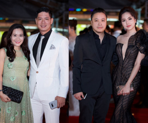 Dàn sao Việt hội tụ trên thảm đỏ Liên hoan phim Việt Nam 2017