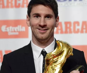 Giành giày vàng, Messi cân bằng kỷ lục của Ronaldo