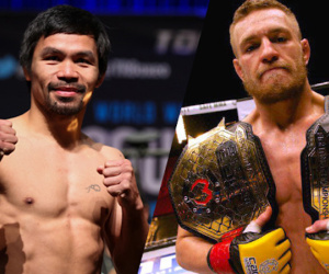 Pacquiao muốn thượng đài với McGregor trong năm 2018