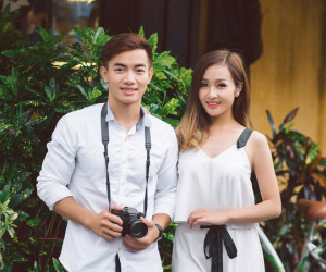 Vợ chưa cưới xinh đẹp của hot boy thể dục Phạm Phước Hưng