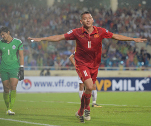 Anh Đức đứng trước cơ hội trở thành vua phá lưới V-League 2017