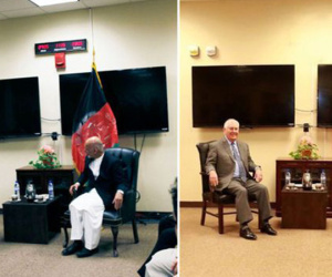 Bí ẩn chiếc đồng hồ trong chuyến thăm của Ngoại trưởng Mỹ tới Afghanistan
