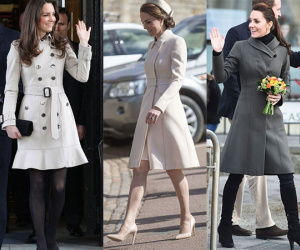 Gợi ý diện áo choàng từ style của công nương Kate