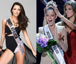 Nhan sắc nóng bỏng của tân Hoa hậu Hoàn vũ 2017