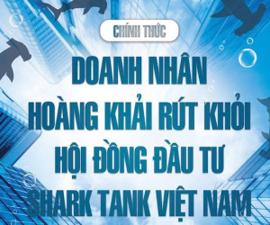 Ông Hoàng Khải rút khỏi chương trình truyền cảm hứng khởi nghiệp