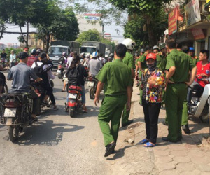 CS hình sự HN đã giải cứu nữ y tá bị người nhà bệnh nhân dùng súng khống chế
