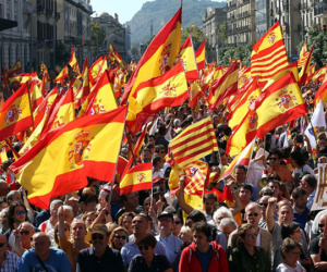 Tuần hành phản đối độc lập quy mô lớn tại Barcelona