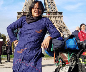 Chàng trai Việt cùng chiếc xe máy "check -in" ở Paris: Hành trình không tưởng phía sau bức ảnh
