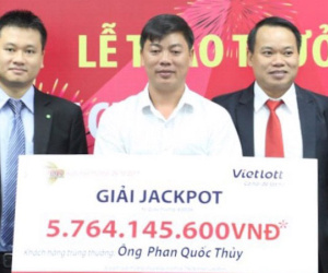 Người trúng jackpot của Vietlott kể chuyện chọn số “thật cứ như đùa”