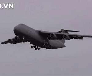 Sức mạnh máy bay vận tải khổng lồ C-5 Galaxy, niềm tự hào của không quân Mỹ