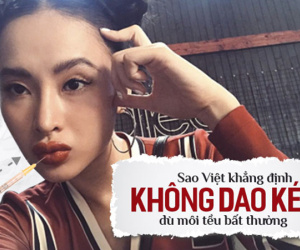 Rõ ràng là môi tều thế kia mà sao Việt nào cũng 'chối đây đẩy' khi dính nghi vấn đụng chạm dao kéo