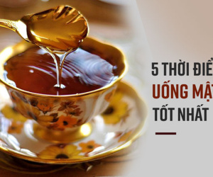 Thải độc đường ruột, thanh lọc cơ thể: Hãy uống 1 thìa mật ong vào đúng thời điểm