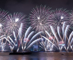 Mãn nhãn với 'đại tiệc' pháo hoa toàn cầu mừng năm mới 2018
