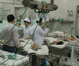 Chỉ ngày 1.1, bệnh viện Chợ Rẫy cấp cứu gần 100 người bị tai nạn giao thông