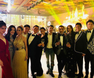 Thiếu gia Tập đoàn Tân Hoàng Minh tổ chức đám cưới, Seung Ri, Kim Lim là khách mời