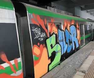 Vụ “vẽ bậy” lên tàu Cát Linh-Hà Đông: Đưa nhà sản xuất ở Trung Quốc sang đánh giá