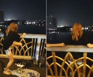 Chán nản vì thất tình, cô gái lên Facebook quay video trực tiếp cảnh nhảy xuống sông tự tử