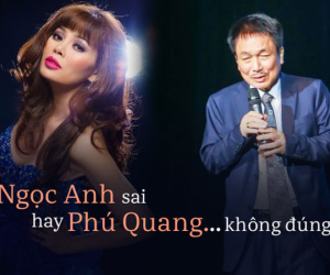 Vụ hét giá 10000 USD: Nhạc sĩ Phú Quang hay Ngọc Anh sai?
