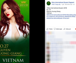 Hương Giang Idol trở thành đại diện Việt Nam thi 'Hoa hậu chuyển giới Thế giới' tại Thái Lan?
