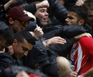 Diego Costa ghi bàn, nhận thẻ đỏ trong trận tái xuất La Liga