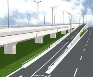 Khởi công đường trên cao đoạn Mai Dịch - Nam Thăng Long