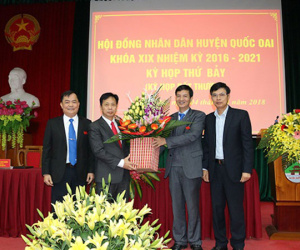 Phó Bí thư Huyện ủy Quốc Oai được bầu làm Chủ tịch HĐND