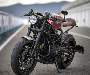 Ducati Monster đẹp mê hồn với bản độ cafe racer