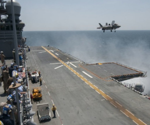 Mỹ triển khai chiến hạm mang F-35 đến Nhật Bản