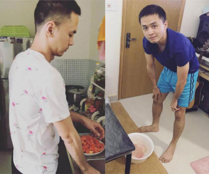 Văn Anh được mệnh danh là 'ông bố soái ca' với cách chăm sóc vợ bầu như thế này!
