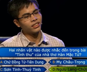 9X thi 30 điểm đại học giành thưởng cao nhất 'Ai là triệu phú 2018'