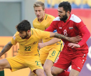 Thắng cách biệt U23 Syria, Australia tạm chiếm ngôi đầu bảng D