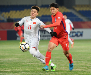 U23 VN ra quân thua Hàn Quốc 1-2 ở vòng chung kết U23 châu Á
