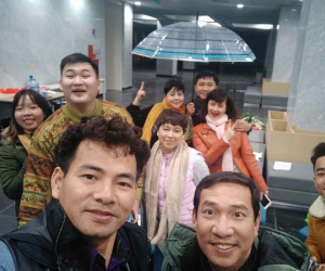 Hình ảnh đầu tiên từ buổi tập Táo quân 2018