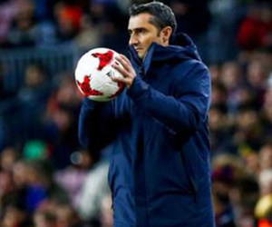 HLV Valverde khen hàng công Barca sau màn hủy diệt Celta
