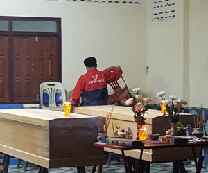 Sập giàn giáo ở Lào, 2 người Việt thiệt mạng