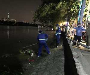 Phát hiện thi thể đàn ông trôi trong đám lục bình trên sông Sài Gòn