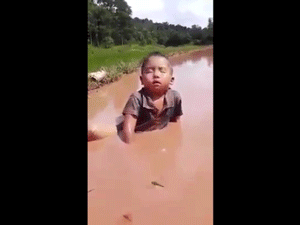 Video: Cậu bé hồn nhiên ngủ gật trên đồng hút triệu lượt xem