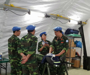 70 y bác sĩ Việt sẽ tham gia lực lượng gìn giữ hòa bình Liên Hợp Quốc