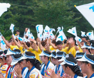 Hàn Quốc và Triều Tiên cùng diễu hành dự Olympics