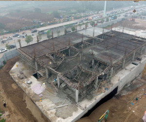 Hiện trường vụ sập giàn giáo làm 3 người chết lúc rạng sáng