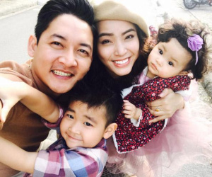 Từng bị 'ném đá', giờ đây Hải Băng lại được chồng chiều - con xinh, ngày một viên mãn