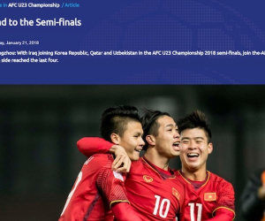 AFC nhầm lẫn, gạch tên U23 Việt Nam ra khỏi bán kết
