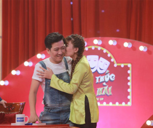 Trấn Thành cổ vũ cô gái hôn má Trường Giang: 'Anh Giang rộng lượng lắm, ai yêu ảnh, ảnh yêu lại!'