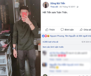 Có 1 tấm hình của Bùi Tiến Dũng đang khiến chị em 'đảo điên' và lao vào nhận vơ