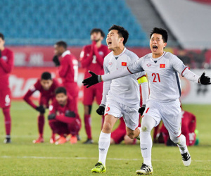 Dàn sao Qatar gục ngã nhìn Việt Nam vào chung kết U23 châu Á