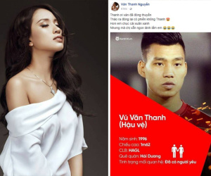 Vân Hugo bị fan Văn Thanh U23 khủng bố vì đòi 'đóng thuyền' với anh