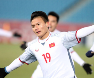 Quang Hải trong Top 5 cầu thủ Đông Nam Á ở U23 châu Á