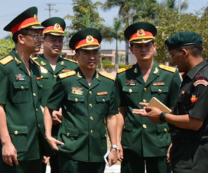 Lần đầu tiên Việt Nam cử sỹ quan sang Ấn Độ tham gia diễn tập quân sự chung