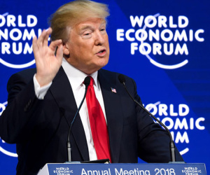 Ông Trump bị đám đông la ó khi phát biểu tại Davos